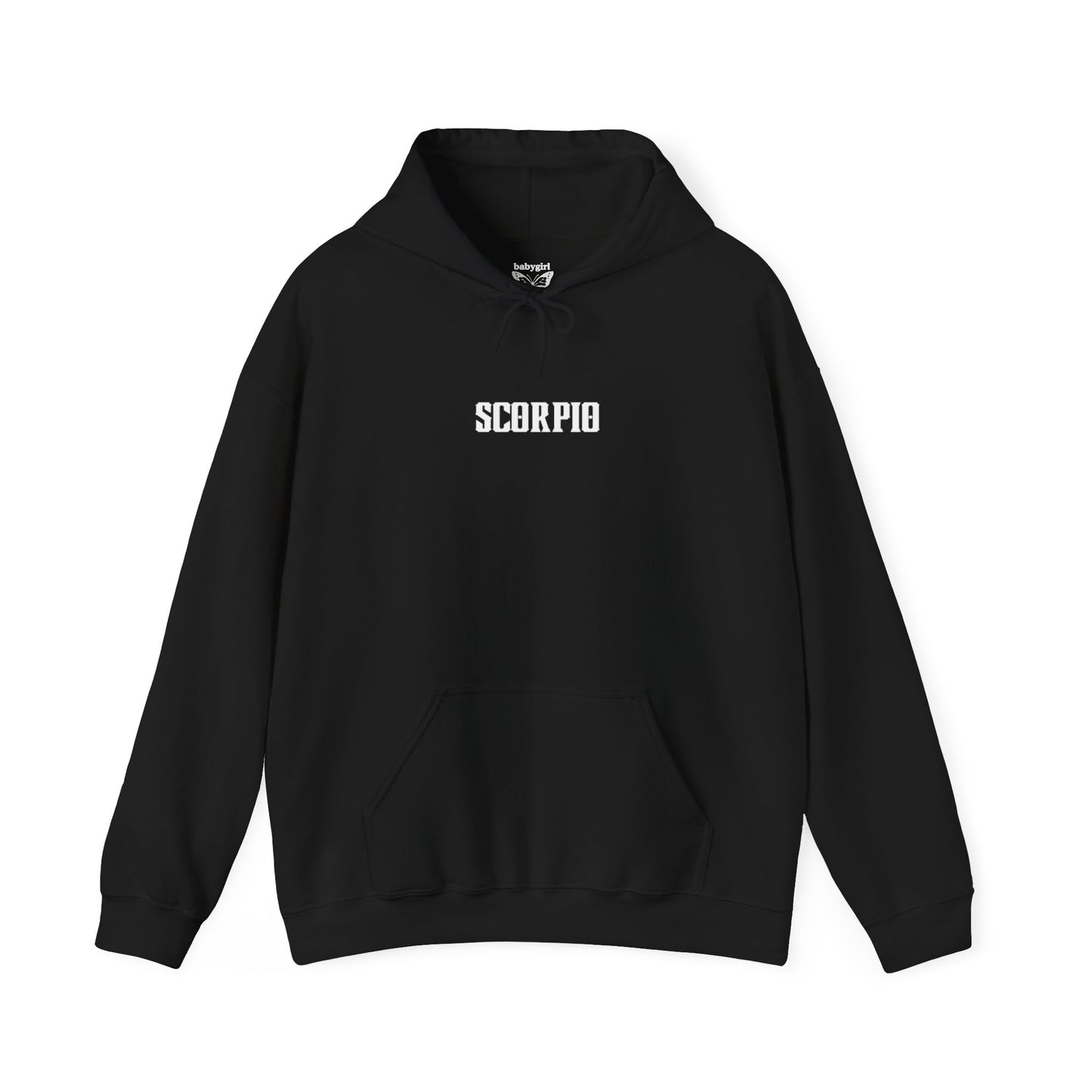 SCORPIO scorpion graphic heavy boyfriend hoody