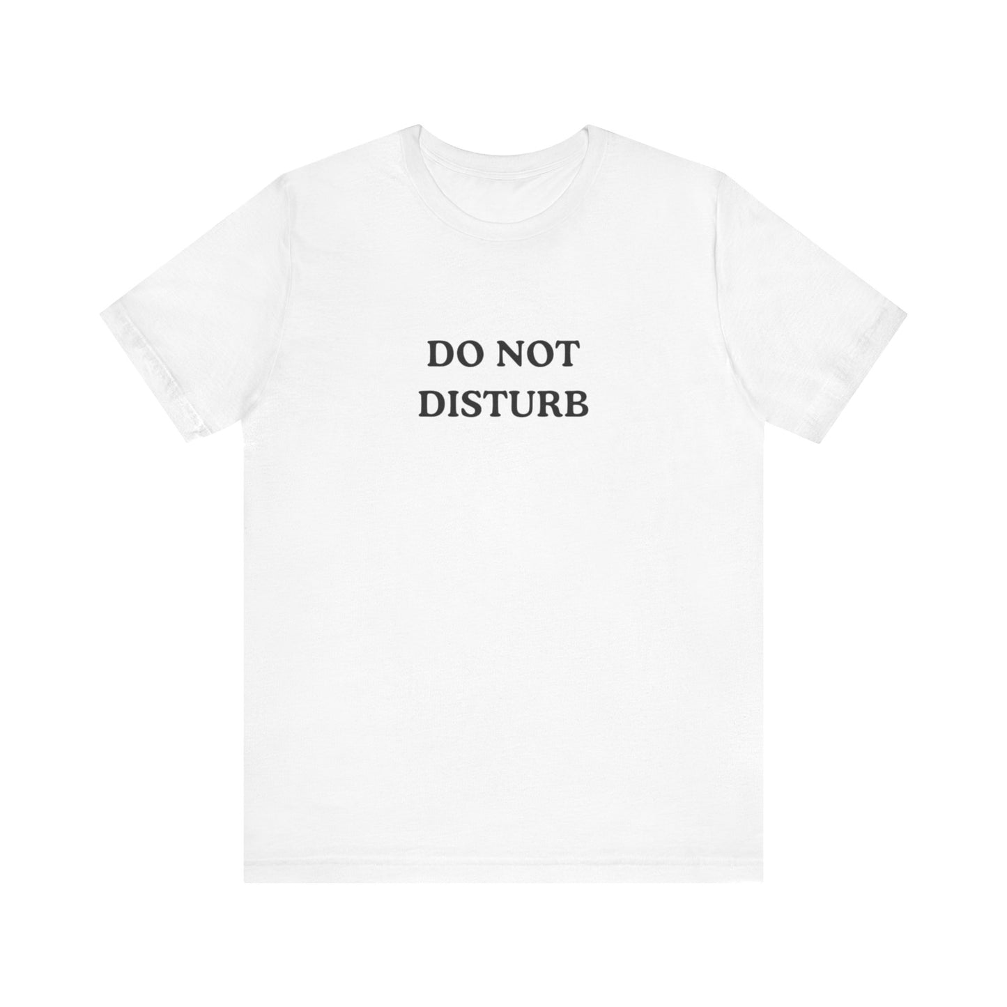 DO NOT DISTURB cheetah graphic slogan jersey short sleeve boyfriend tee