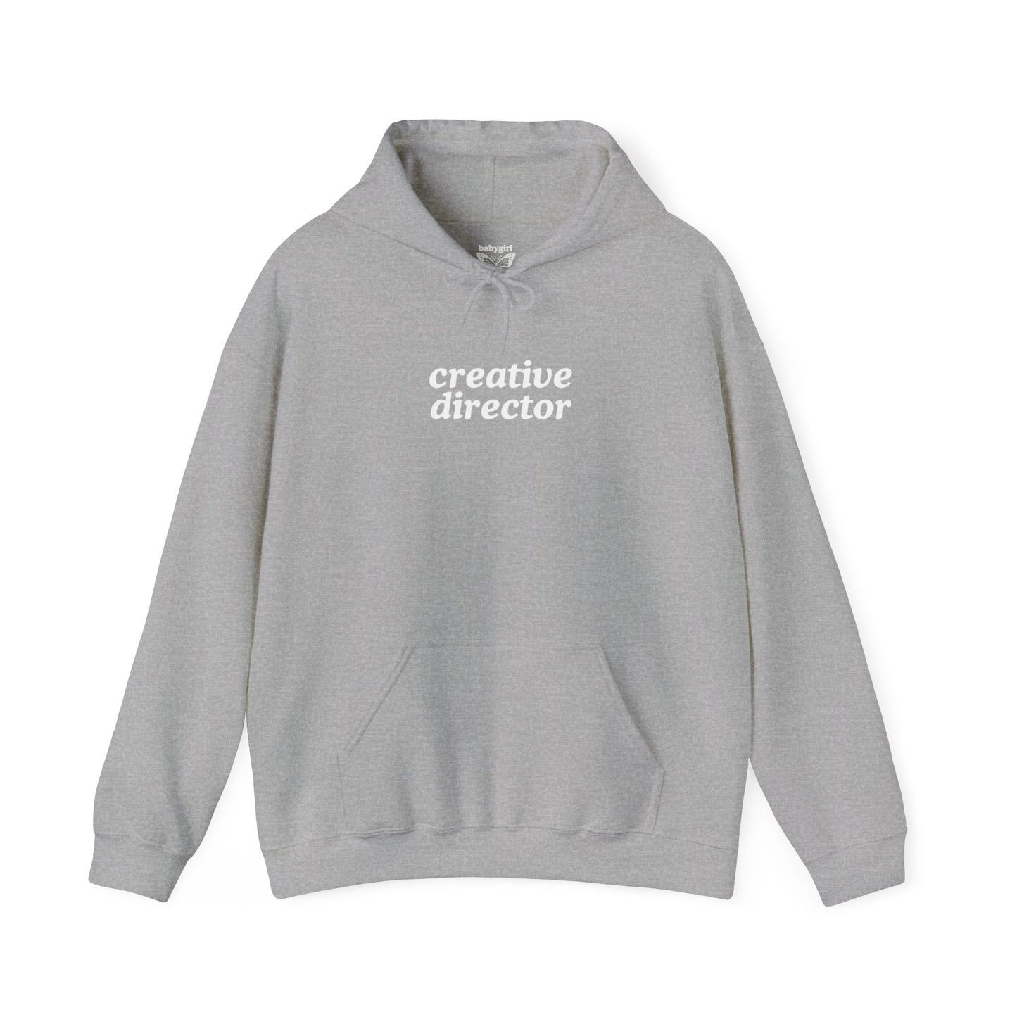 creative director italics heavy boyfriend hoody