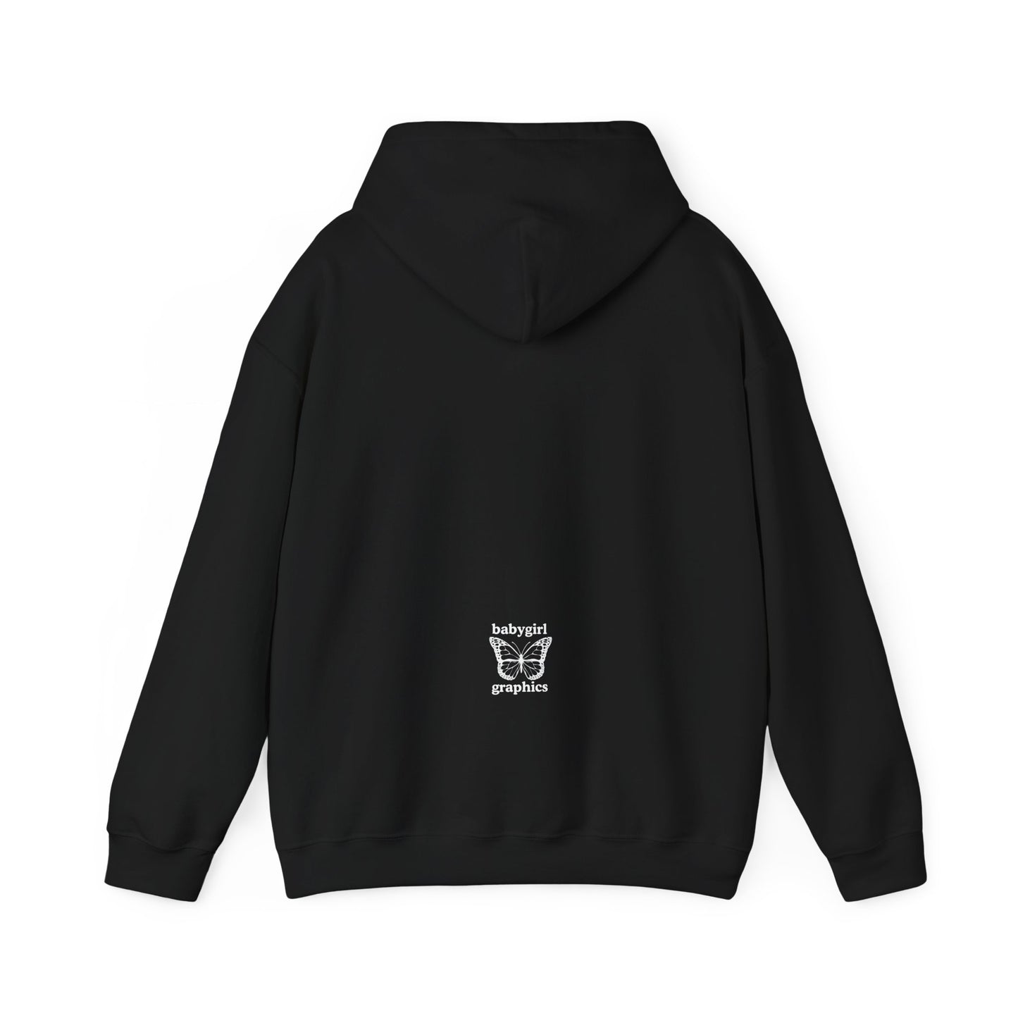 babygirl graphics logo heavy boyfriend hoody