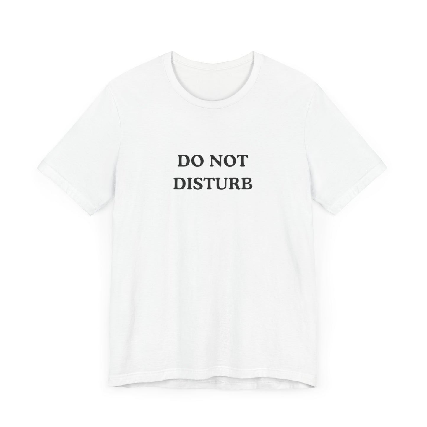 DO NOT DISTURB cheetah graphic slogan jersey short sleeve boyfriend tee