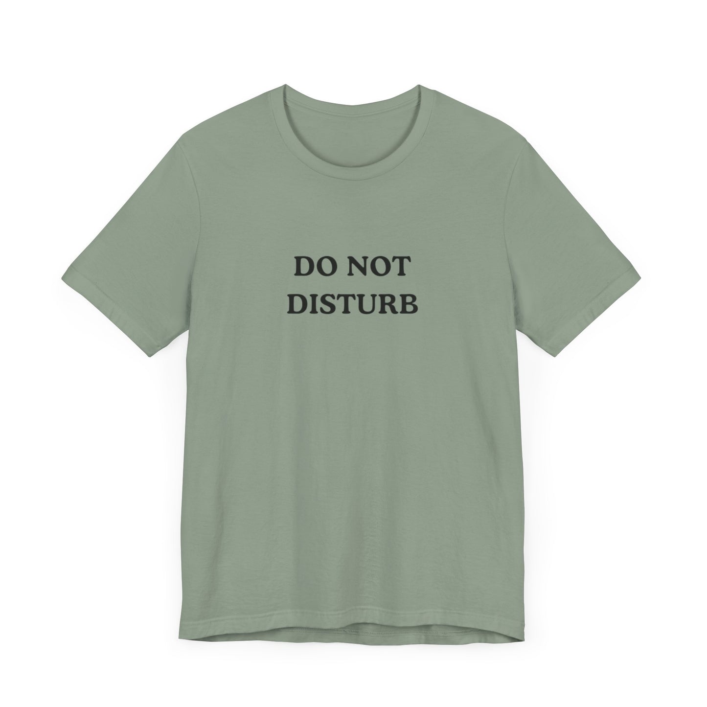 DO NOT DISTURB cheetah graphic slogan jersey short sleeve boyfriend tee