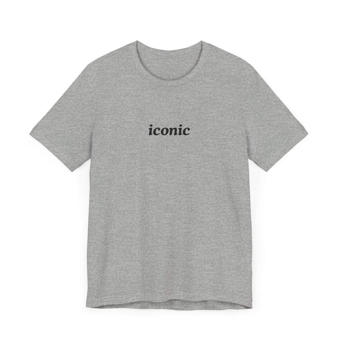 iconic graphic slogan jersey short sleeve boyfriend tee