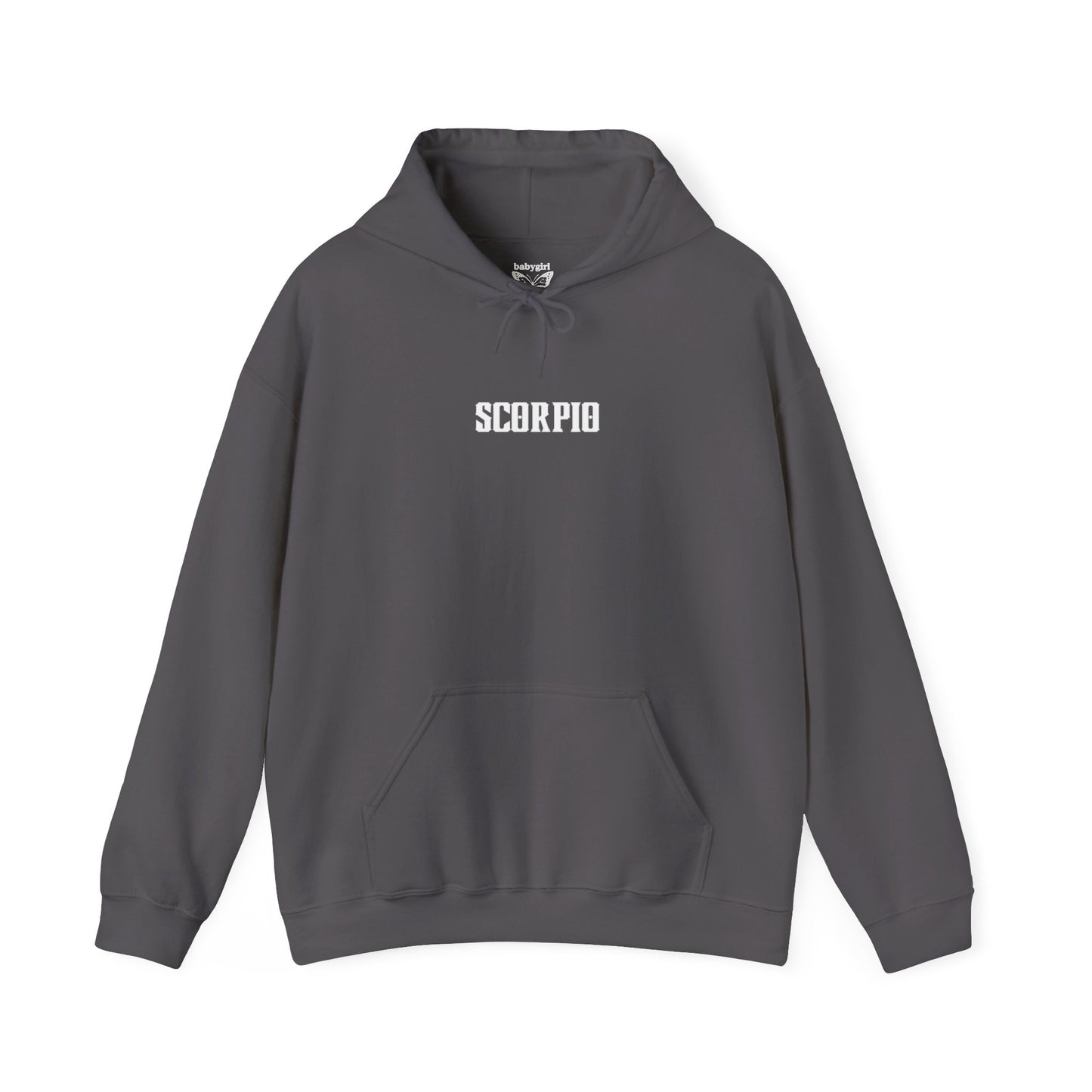 SCORPIO scorpion graphic heavy boyfriend hoody