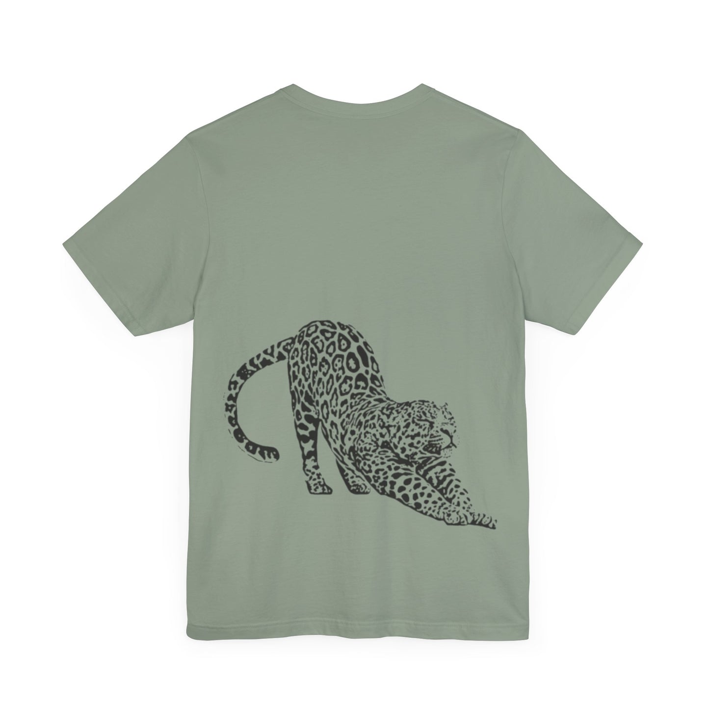 DO NOT DISTURB cheetah graphic slogan jersey short sleeve boyfriend tee