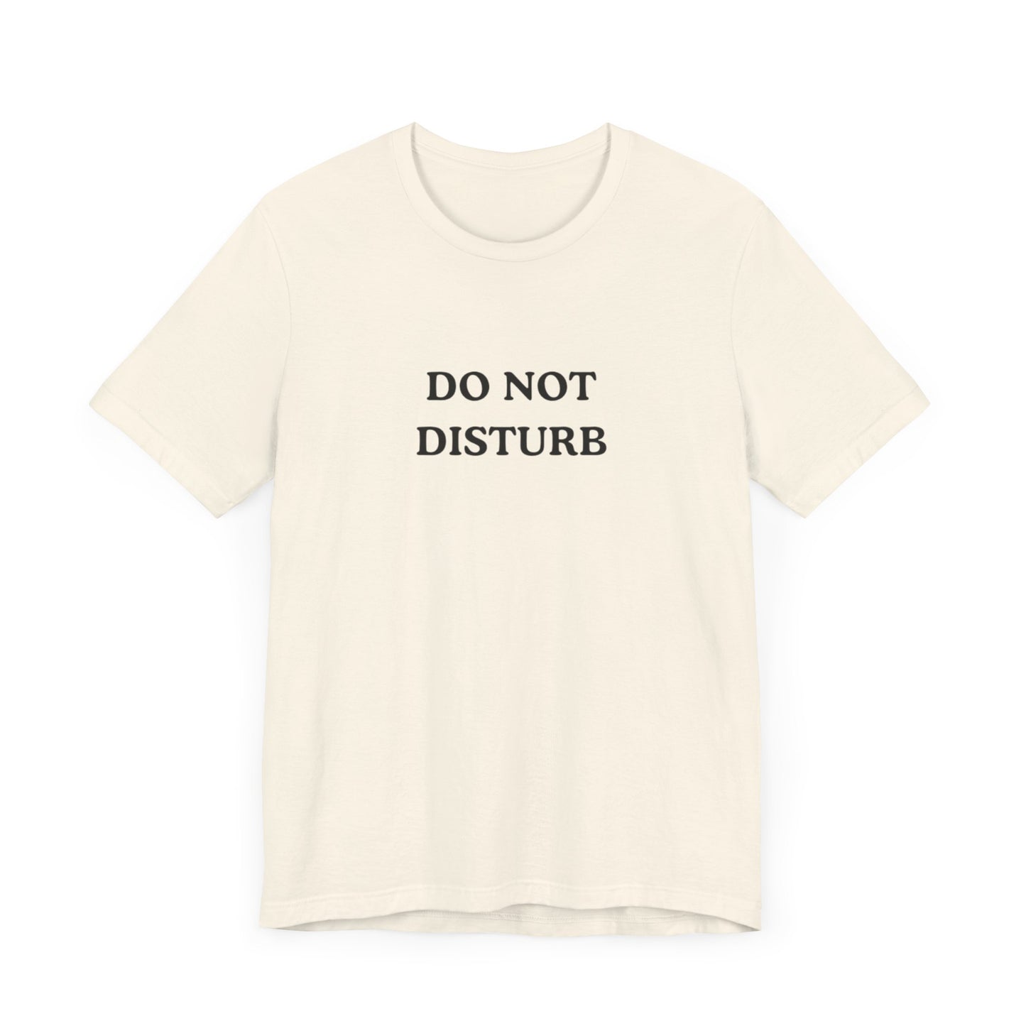 DO NOT DISTURB cheetah graphic slogan jersey short sleeve boyfriend tee